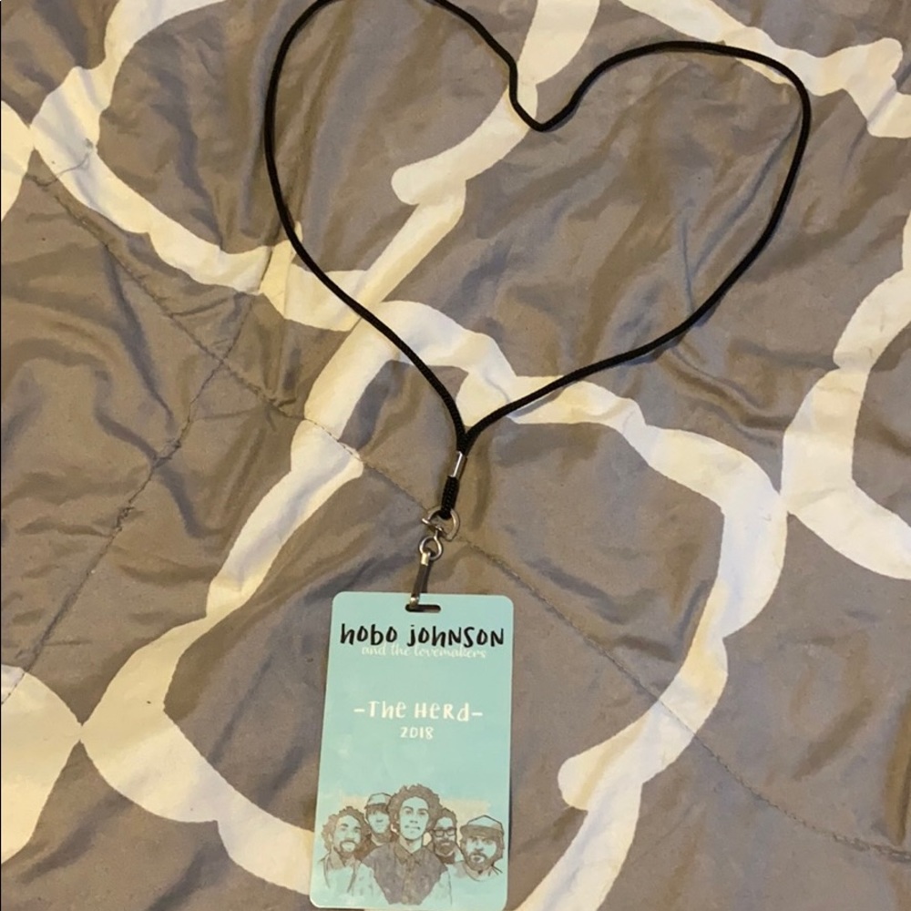 Autographed Hobo Johnson Lanyard